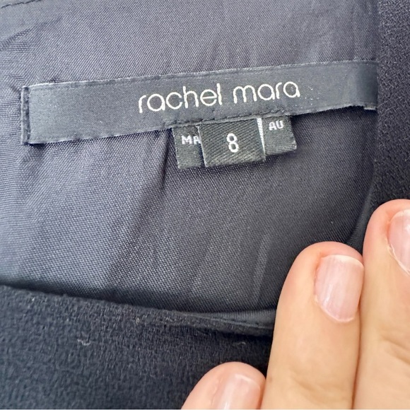 ❌SOLD❌. Rachel Mara Black Sleeveless Audrey Dress - Picture 5 of 8